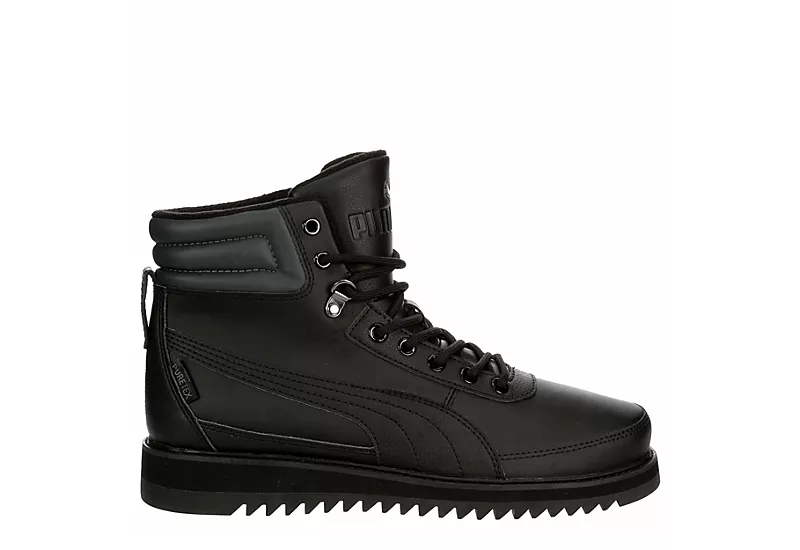 Puma Mens Desierto V2 Lace-up Boot - Black 4 Puma Mens Desierto V2 Lace-up Boot - Black - Image 2
