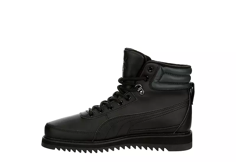 Puma Mens Desierto V2 Lace-up Boot - Black 6 Puma Mens Desierto V2 Lace-up Boot - Black - Image 4