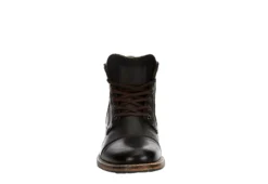 Bullboxer Mens Aldeen Lace-up Boot - Black 11 Bullboxer Mens Aldeen Lace-up Boot - Black -Florsheim Shop US 01 501340 02