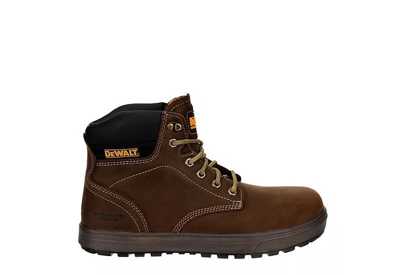 Dewalt Mens Plasma Steel Toe Work Boot - Brown 4 Dewalt Mens Plasma Steel Toe Work Boot - Brown - Image 2
