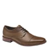 Johnston & Murphy Mens Archer Cap Toe Oxford - Cognac -Florsheim Shop US 01 501386 00