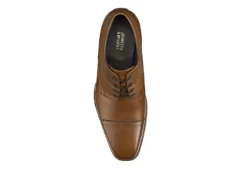 Johnston & Murphy Mens Archer Cap Toe Oxford - Cognac -Florsheim Shop US 01 501386 04