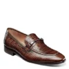 Stacy Adams Mens Ferdinand Moc Toe Slip On Oxford - Cognac -Florsheim Shop US 01 501552 00