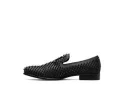 Stacy Adams Mens Sabre Spiked Slip On Oxford - Black 12 Stacy Adams Mens Sabre Spiked Slip On Oxford - Black -Florsheim Shop US 01 501562 03