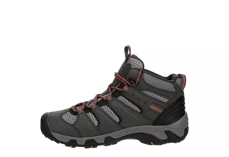 Keen Mens Koven Waterproof Mid Hiking Boot - Grey 6 Keen Mens Koven Waterproof Mid Hiking Boot - Grey - Image 4