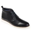 Thomas & Vine Mens Cutler Chukka Boot - Black -Florsheim Shop US 01 501618 00
