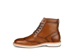 Thomas & Vine Mens Enzzo Lace-up Boot - Cognac -Florsheim Shop US 01 501620 03