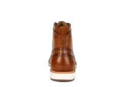 Thomas & Vine Mens Enzzo Lace-up Boot - Cognac -Florsheim Shop US 01 501620 04