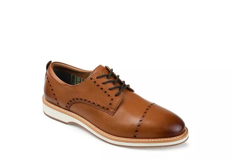 Thomas & Vine Mens Fremont Oxford - Cognac 3 Thomas & Vine Mens Fremont Oxford - Cognac