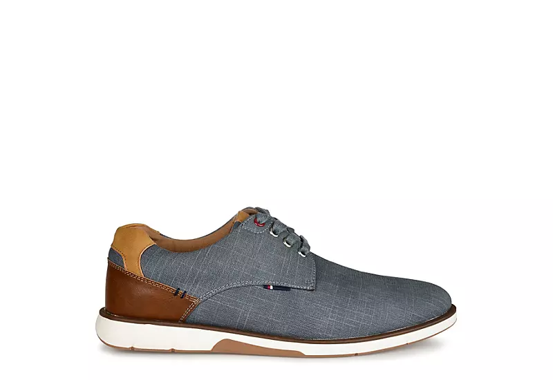Vance Co Mens Lamar Oxford - Grey 4 Vance Co Mens Lamar Oxford - Grey - Image 2