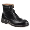 Thomas & Vine Mens Lowry Lace-up Boot - Black -Florsheim Shop US 01 501644 00