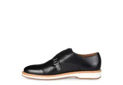 Thomas & Vine Mens Ransom Monk Strap Oxford - Black 12 Thomas & Vine Mens Ransom Monk Strap Oxford - Black -Florsheim Shop US 01 501656 03