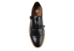 Thomas & Vine Mens Ransom Monk Strap Oxford - Black 14 Thomas & Vine Mens Ransom Monk Strap Oxford - Black -Florsheim Shop US 01 501656 05