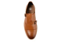 Thomas & Vine Mens Ransom Monk Strap Oxford - Cognac -Florsheim Shop US 01 501657 05
