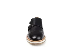 Thomas & Vine Mens Thatcher Monk Strap Oxford - Black -Florsheim Shop US 01 501670 02