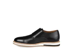 Thomas & Vine Mens Thatcher Monk Strap Oxford - Black -Florsheim Shop US 01 501670 03