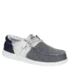 Heydude Mens Wally Slip On Sneaker - Navy 2 Heydude Mens Wally Slip On Sneaker - Navy -Florsheim Shop US 01 501807 00