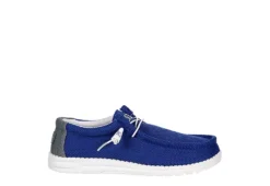 Heydude Mens Wally Slip On Sneaker - Blue 10 Heydude Mens Wally Slip On Sneaker - Blue -Florsheim Shop US 01 501809 01