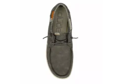 Heydude Mens Welsh Boat Shoe - Dark Grey -Florsheim Shop US 01 501810 05