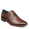 Florsheim Mens Flex Plain Toe Oxford - Cognac -Florsheim Shop US 01 501826 00