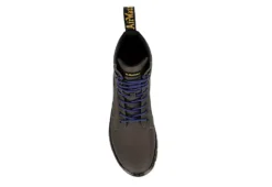 Dr. Martens Dr.martens Mens Combs Combat Boot - Dark Grey -Florsheim Shop US 01 501830 05