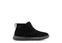 Sorel Mens Explorer Drift Waterproof Chukka Boot - Black