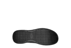 Skechers Mens Arch Fit Melo Slip Resistant Work Shoe - Black -Florsheim Shop US 01 501849 04