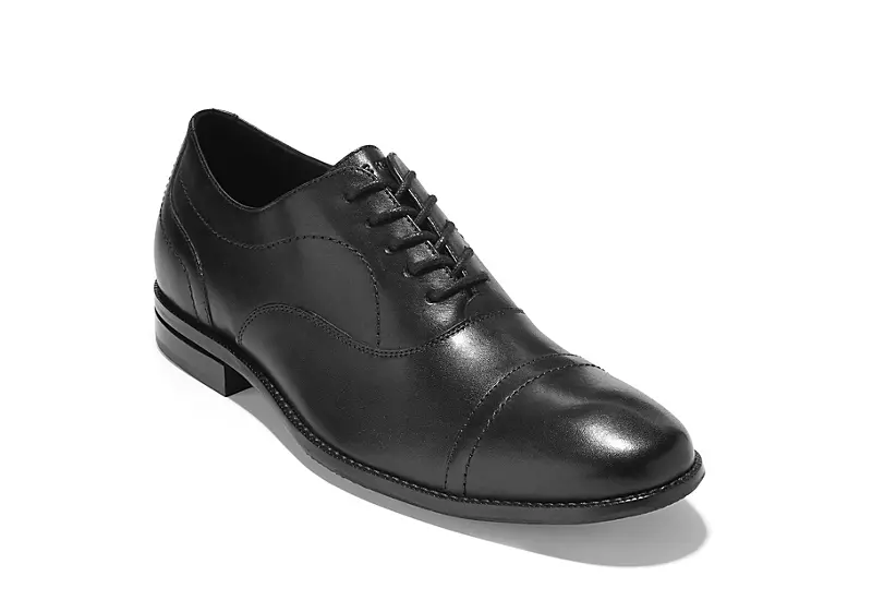 Cole Haan Mens Sawyer Cap Toe Oxford - Black 3 Cole Haan Mens Sawyer Cap Toe Oxford - Black