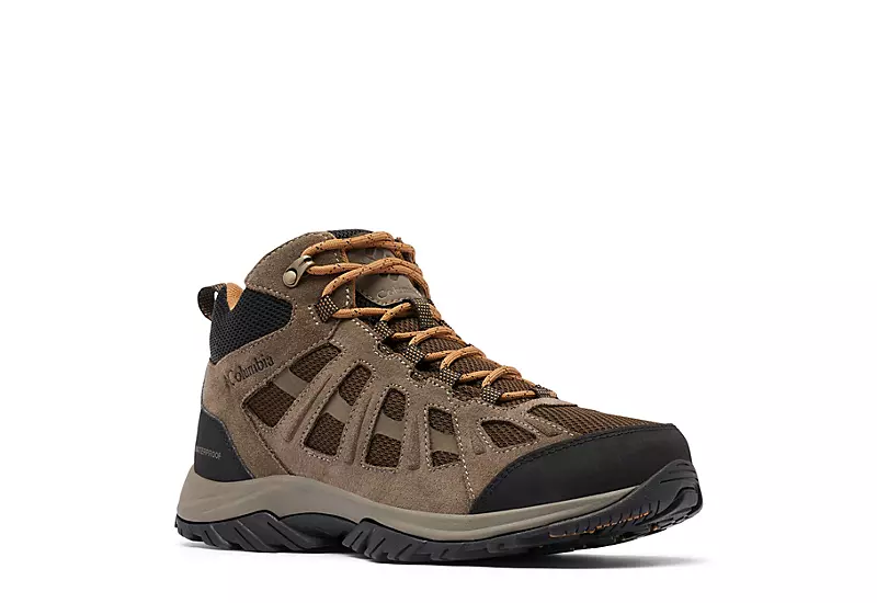 Columbia Mens Redmond Iii Mid Waterproof Hiking Boot - Khaki 3 Columbia Mens Redmond Iii Mid Waterproof Hiking Boot - Khaki