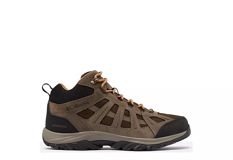 Columbia Mens Redmond Iii Mid Waterproof Hiking Boot - Khaki 4 Columbia Mens Redmond Iii Mid Waterproof Hiking Boot - Khaki - Image 2