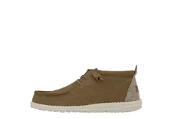 Heydude Mens Conrad Mid Sneaker - Tan -Florsheim Shop US 01 501902 03