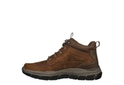 Skechers Mens Respected-boswell Lace-up Boot - Brown -Florsheim Shop US 01 501926 02