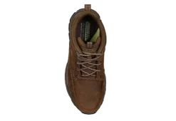 Skechers Mens Respected-boswell Lace-up Boot - Brown -Florsheim Shop US 01 501926 03