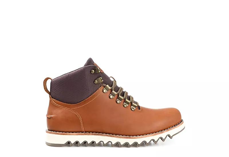 Territory Mens Crash Lace-up Boot - Brown 4 Territory Mens Crash Lace-up Boot - Brown - Image 2