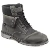 Territory Mens Grind Lace-up Boot - Grey -Florsheim Shop US 01 501955 00