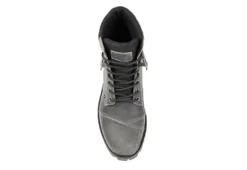Territory Mens Grind Lace-up Boot - Grey -Florsheim Shop US 01 501955 05