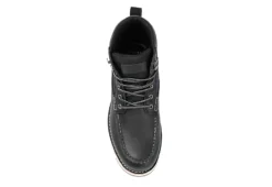 Territory Mens Macktwo Lace-up Boot - Black -Florsheim Shop US 01 501958 05
