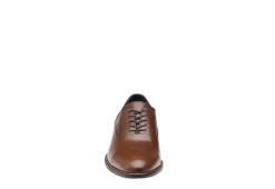 Johnston & Murphy Mens Stockton Cap Toe Oxford - Dark Tan -Florsheim Shop US 01 502049 02