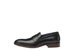 Johnston & Murphy Mens Stockton Penny Loafer Oxford - Black -Florsheim Shop US 01 502050 03