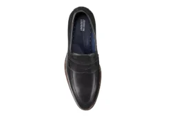 Johnston & Murphy Mens Stockton Penny Loafer Oxford - Black -Florsheim Shop US 01 502050 05