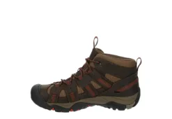 Keen Mens Siskiyou Mid Waterproof Hiking Boot - Brown -Florsheim Shop US 01 502059 03