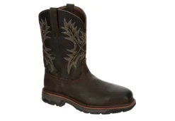 Ariat Mens Workhog Waterproof Work Boot - Brown