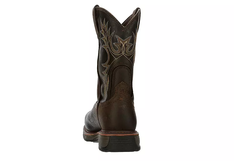 Ariat Mens Workhog Waterproof Work Boot - Brown 7 Ariat Mens Workhog Waterproof Work Boot - Brown - Image 5