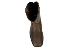 Ariat Mens Groundbreaker Western Work Boot - Brown 14 Ariat Mens Groundbreaker Western Work Boot - Brown -Florsheim Shop US 01 502086 05