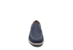 Florsheim Mens Montigo Canvas Venetian Loafer Oxford - Navy -Florsheim Shop US 01 502198 02