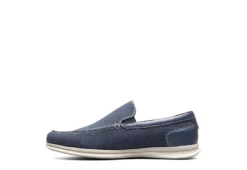 Florsheim Mens Montigo Canvas Venetian Loafer Oxford - Navy -Florsheim Shop US 01 502198 03