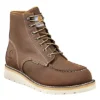 Carhartt Mens Waterproof 6-inch Moc Toe Wedge Boot - Brown -Florsheim Shop US 01 502201 00