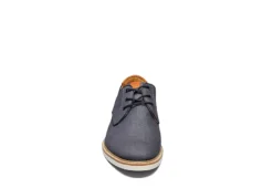 Florsheim Mens Highland Canvas Oxford - Navy -Florsheim Shop US 01 502208 02