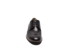Florsheim Mens Rucci Wing Tip Oxford - Black -Florsheim Shop US 01 502209 02