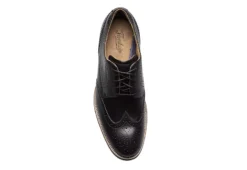 Florsheim Mens Rucci Wing Tip Oxford - Black -Florsheim Shop US 01 502209 05